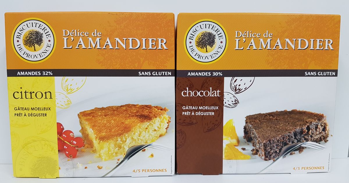 Gâteau Délice de l'Amandier 240 gr. Chocolat