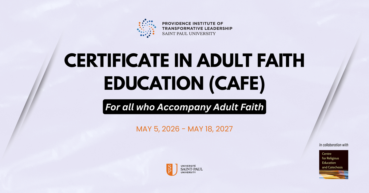 PITL - Certificate in Adult Faith Education - CAFE