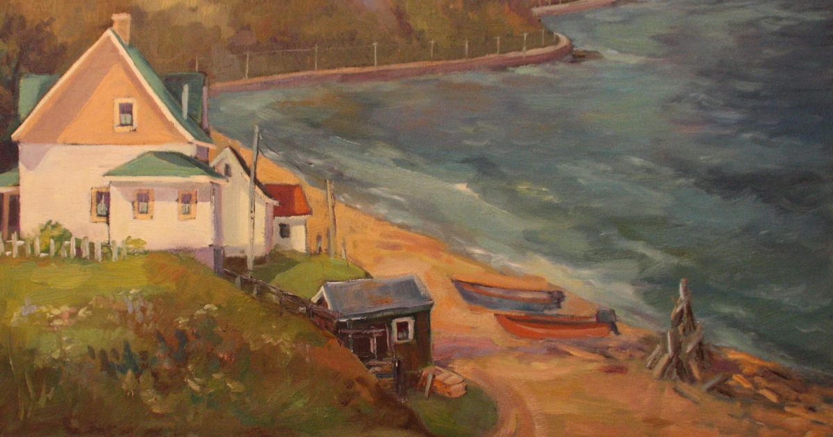 Scène de manche d'épée, Gaspésie