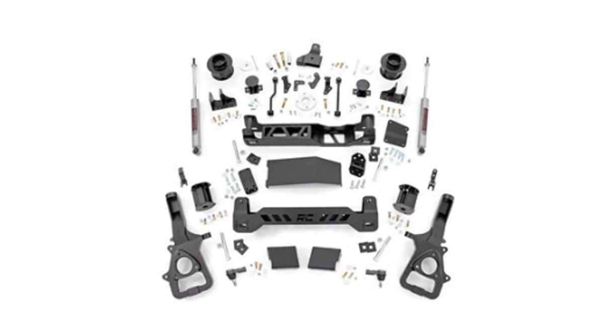 Blitz.Auto 3.5" Front / 1.5" Rear Steel Lift Kit For 2009-2019 Ram 1500 4WD