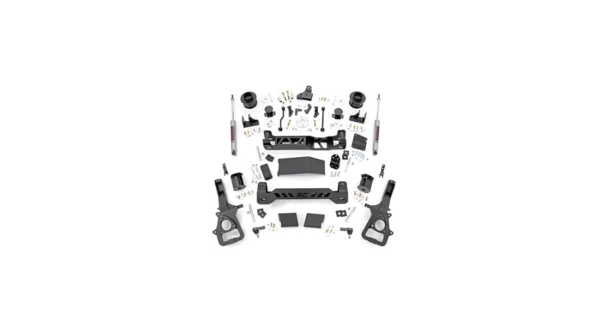 Blitz.Auto 3.5" Front / 1.5" Rear Steel Lift Kit For 2009-2019 Ram 1500 4WD