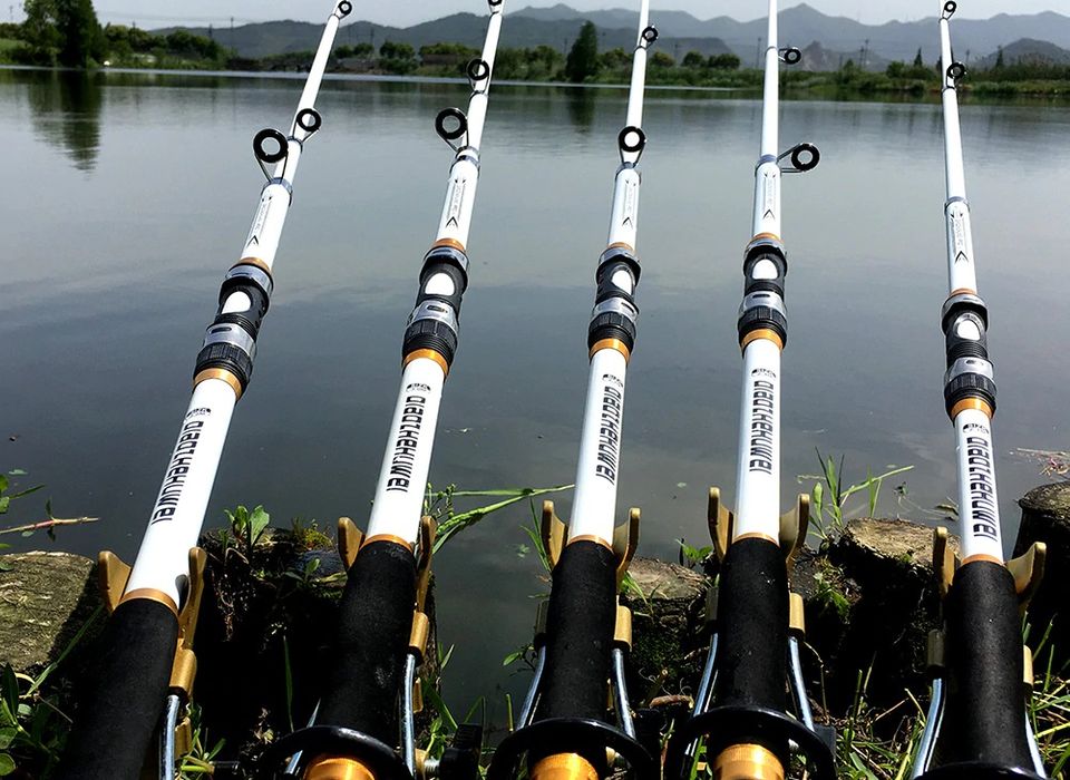 Boat Fishing Rods Incl Gliebe