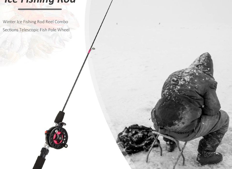 Telescopic Fishing Rod, Portable Ice Fishing Rod, Outdoor Winter Fishing  Rod Pole, Carbon Fiber Retractable Mini Fishing Pole, Fishing Tackle Tool