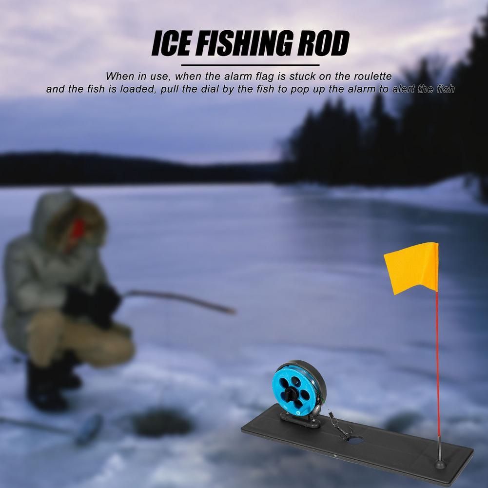 Automatic Ice Fishing Tip-Ups with Flag Marker