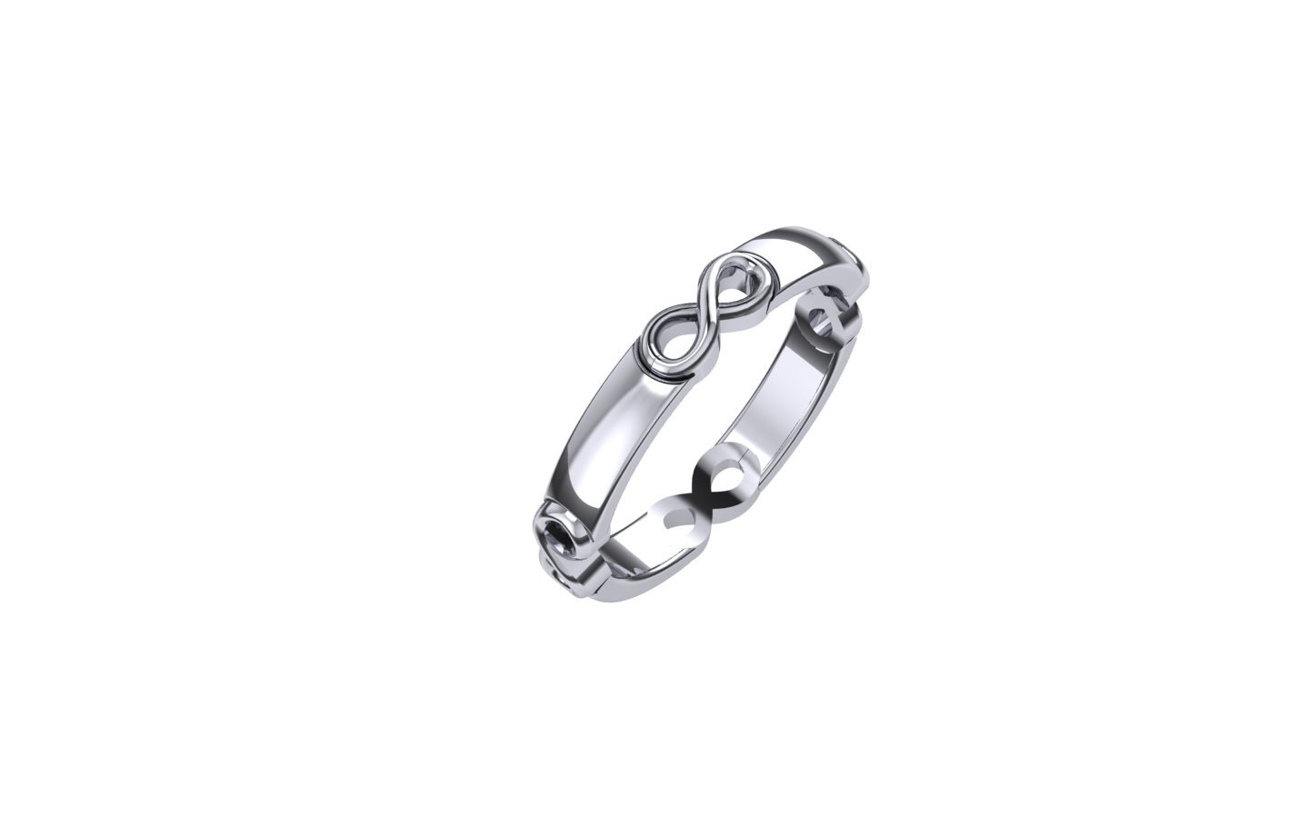 Platinum on sale infinity ring