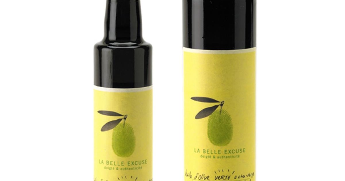 LA BELLE EXCUSE - Huile d’olive verte extra vierge (première pression à froid) 500ML