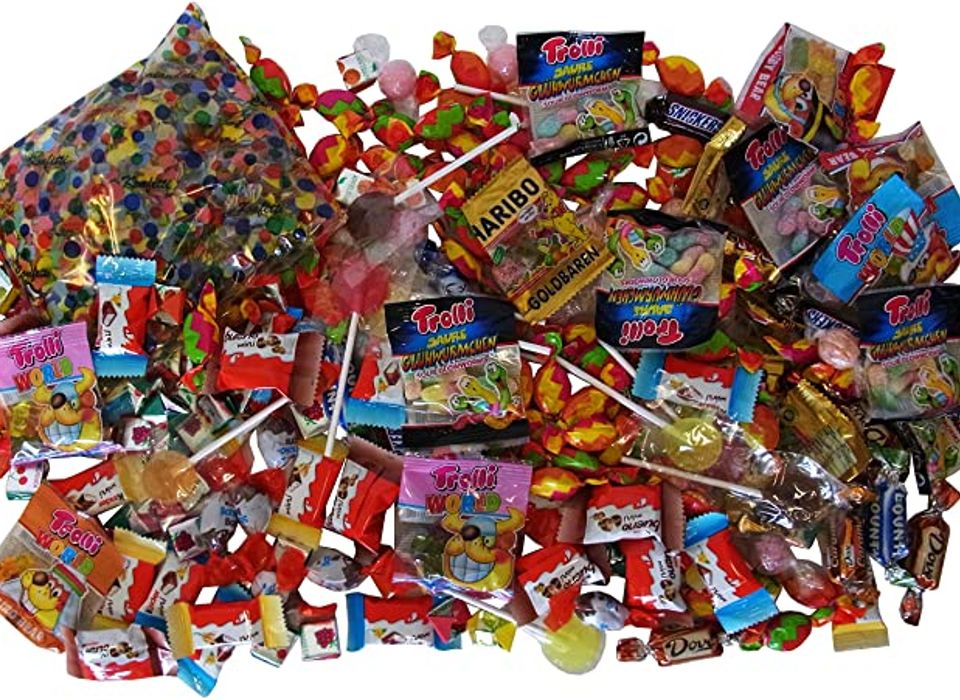 Assortiment de bonbons piñata – Sac de 0,9 kg, assortiment de bonbons –  Bonbons de fête pour anniversaire d'enfants – Bonbons piñata en vrac –  Bonbons