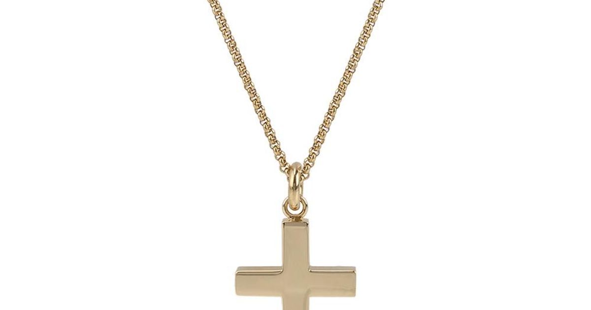 bijoux | chaîne | croix | cadeau | Boutique Première | A.R.Z. Steel