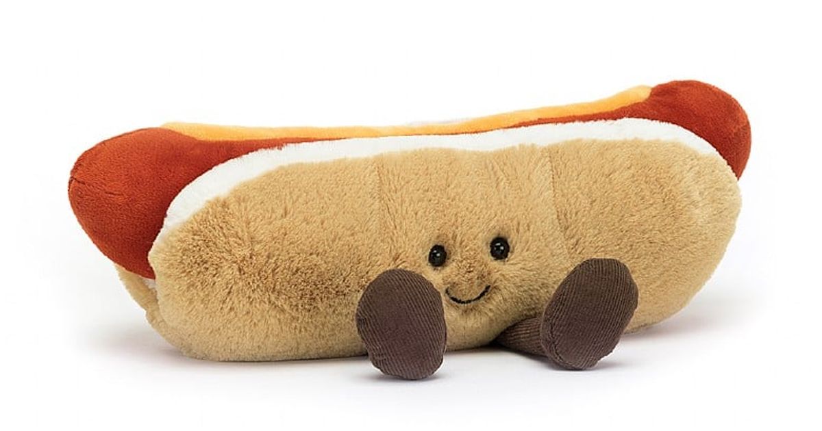 toutou peluche hotdog cadeau enfant Boutique Première Jellycat