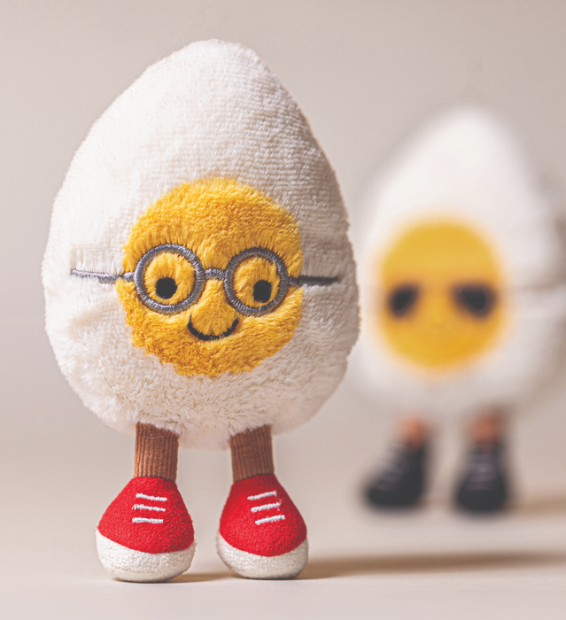 peluche toutou oeuf coco geek cadeau Jellycat Boutique Premiere