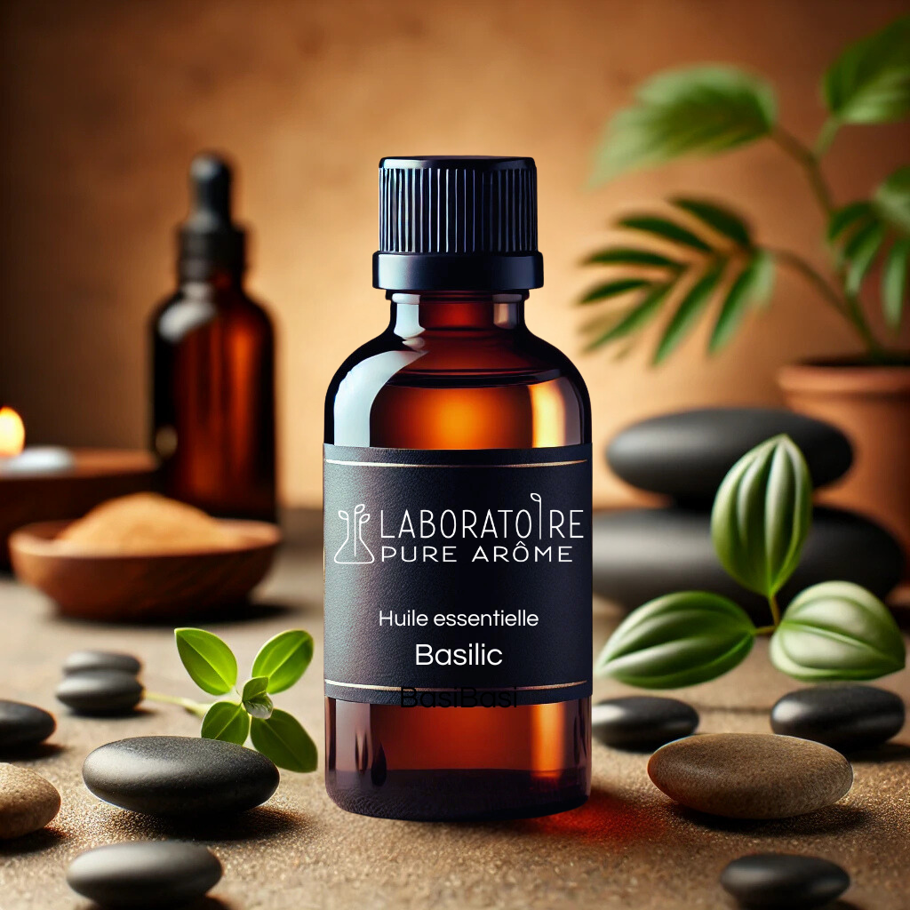 Huile essentielle Basilic - Laboratoire Pure arme - Fournisseur de  matires premires cosmtiques DIY