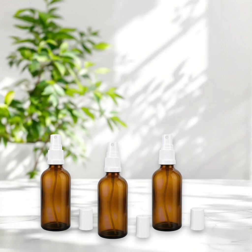 Lot de 3 flacons pulvérisateurs vides en verre ambré de 500 ml pour le nettoyage, vaporisateur d'eau à gâchette réglable - Beaux-Arts et Loisirs créatifs Lot de 3 flacons pulvérisateurs vides en verre ambré de 500 ml pour le nettoyage, vaporisateur d'eau à gâchette réglable - Beaux-Arts et Loisirs créatifs