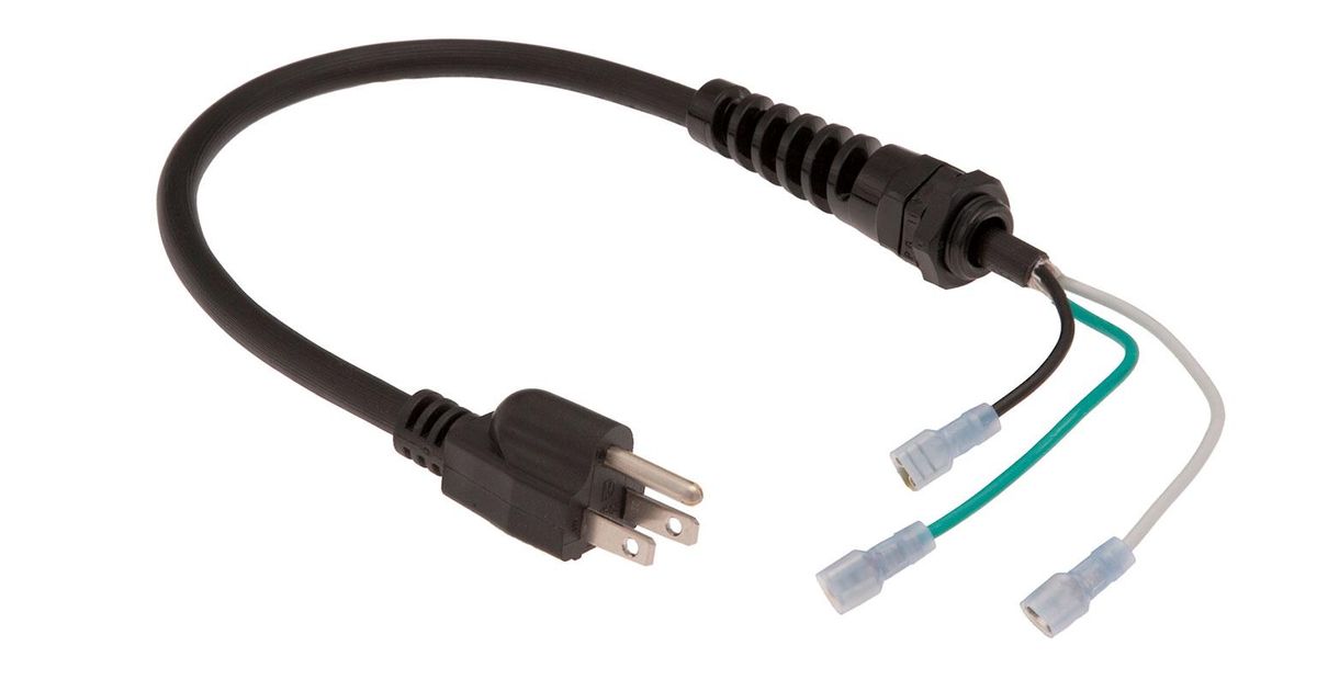 Power Cord with Strain Relief 9007815
