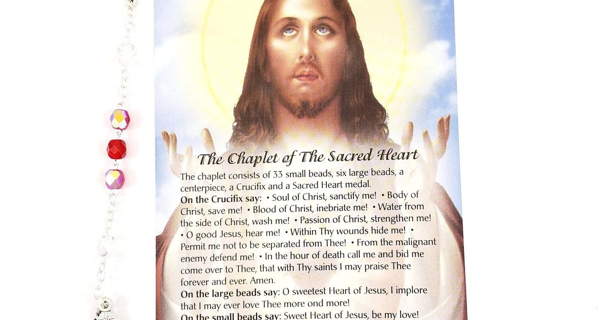Chapelet du Coeur Sacré de Jésus