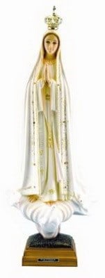 Our Lady order of Fatima Statue 47cm