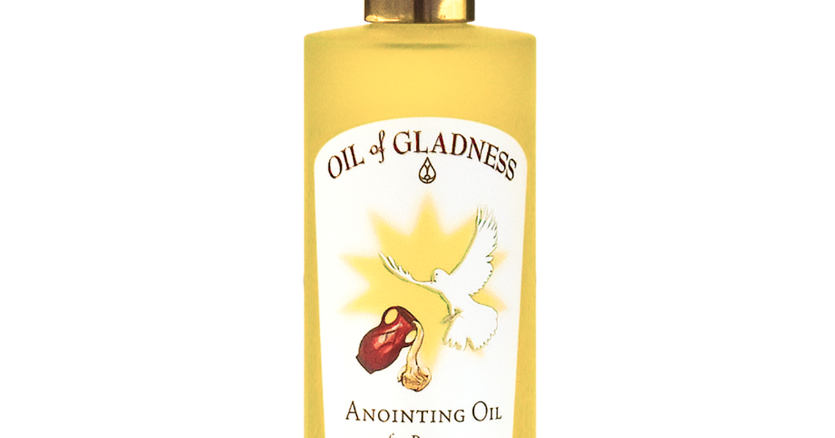 Oil of Gladness Anointing Oil, Frankincense and Myrrh