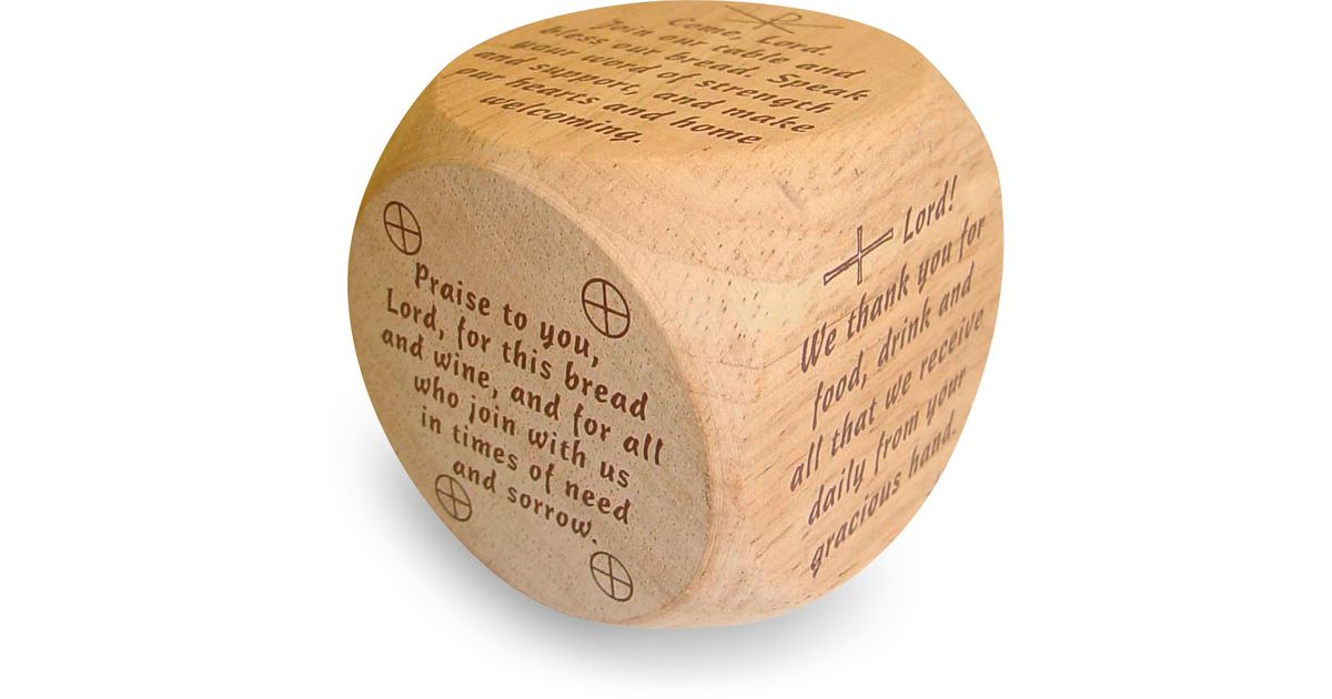 Prayer Dice In English