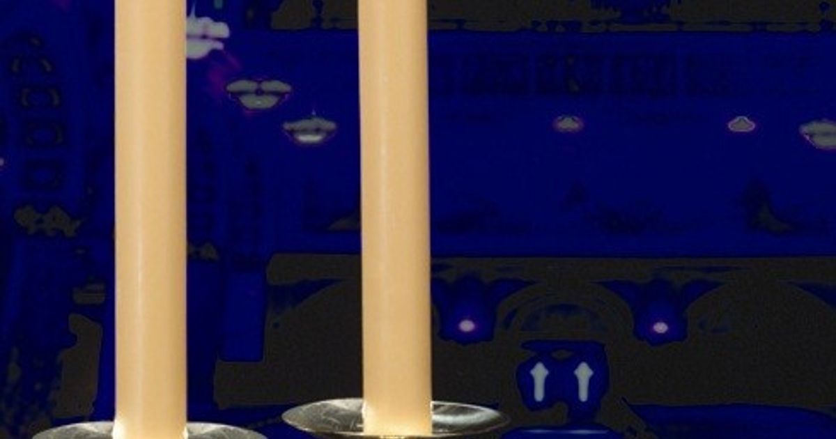 100 Beeswax altar candles