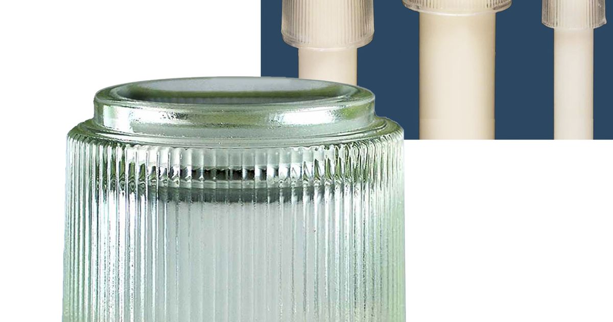 Glass Candle follower