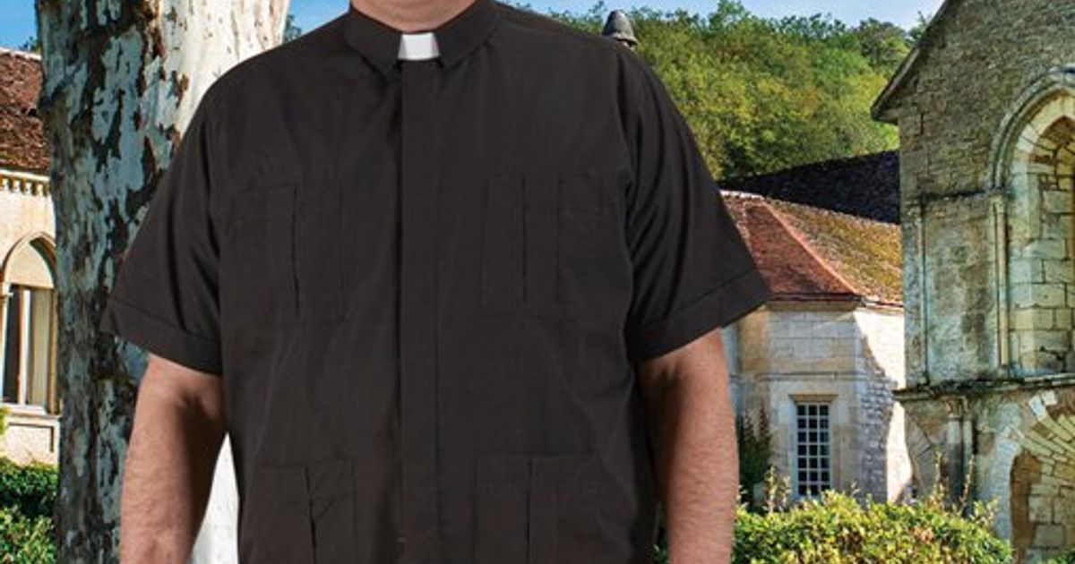 Panamastyle Big & Tall clergy shirts