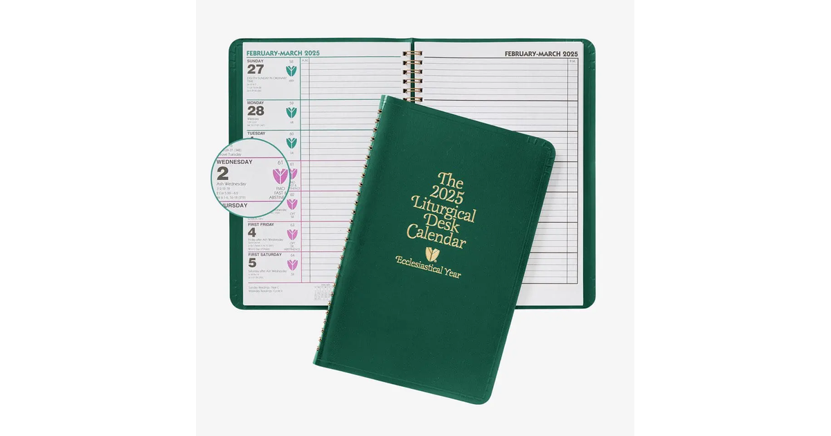 2025 Liturgical Desk Calendar Liturgical Desk Calendar 2025 Amazon