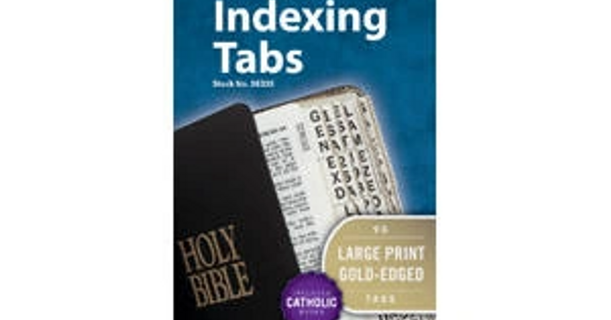 Tabbies Bible Indexing Tabs
