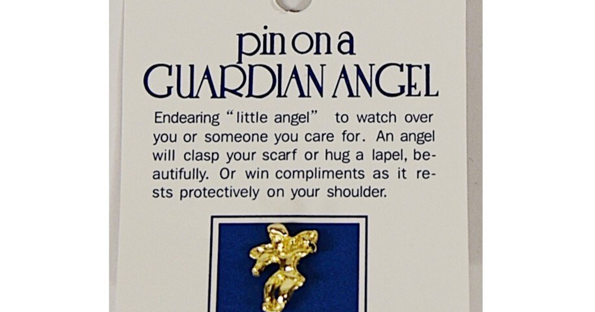 Guardian angel Lapel Pin