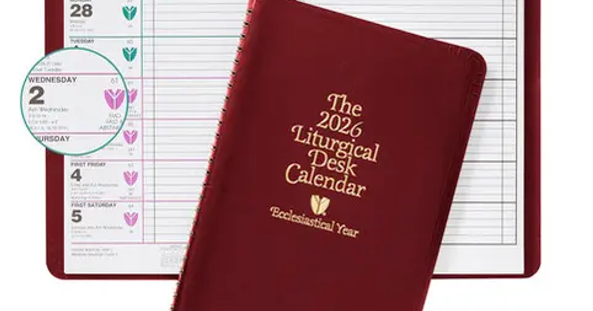 2026 Liturgical Desk Calendar