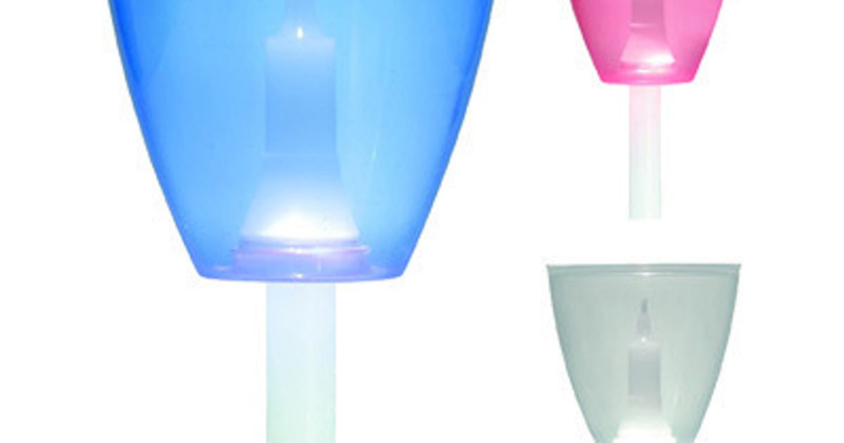 Plastic candle shield