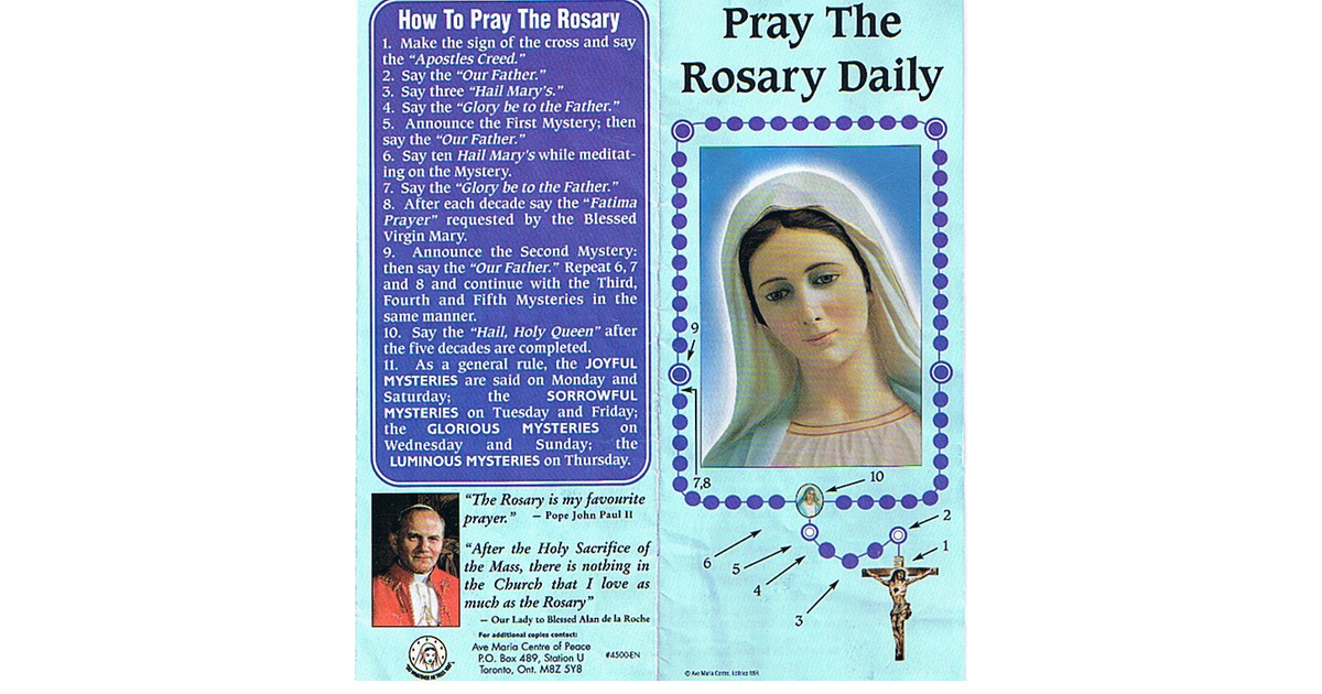 Pray The Rosary Daily Pamphlet Pdf Pray The Rosary Daily Pamphlet Pdf