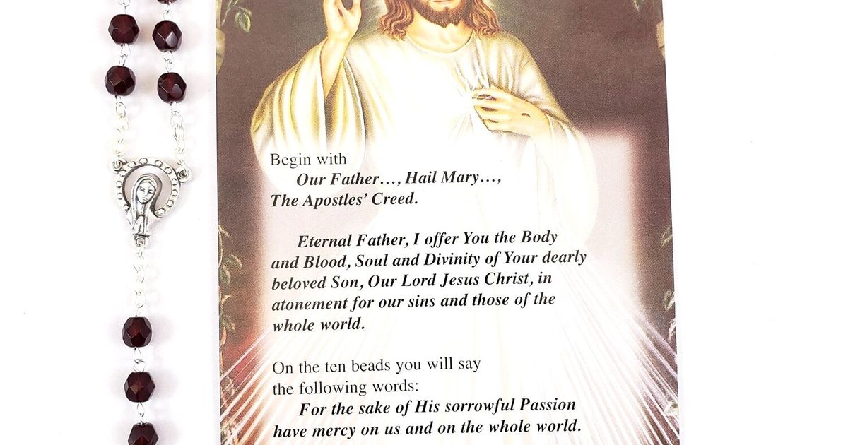 Chapelet De La Miséricorde Divine Pdf