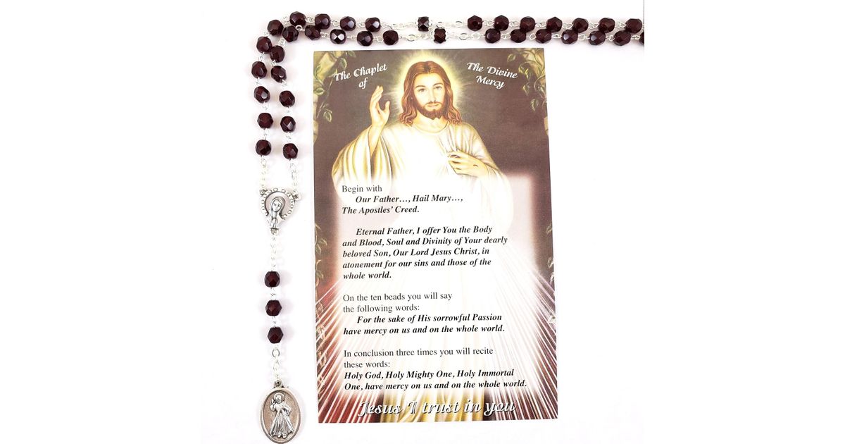 Chapelet De La Miséricorde Divine Pdf