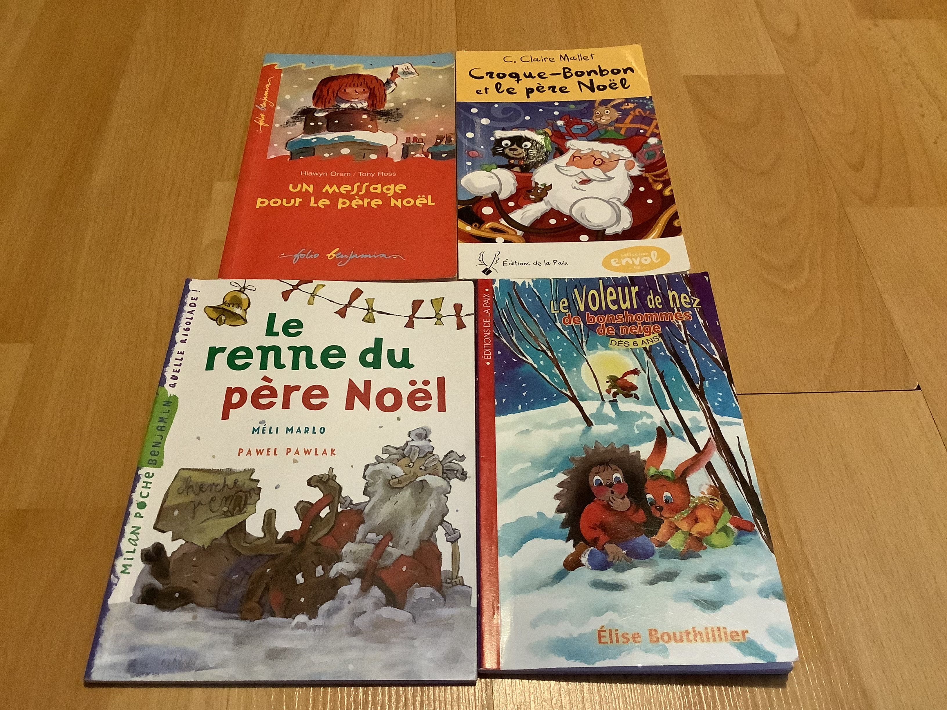 Lot de 4 premiers romans de Noël 🎄