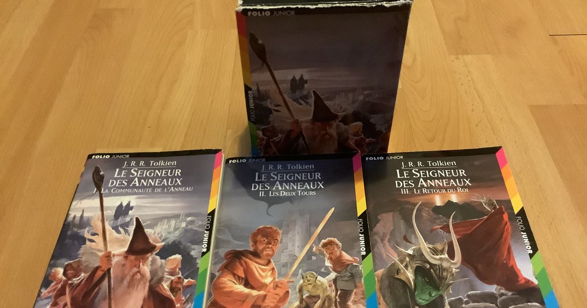 Coffret Le Seigneur des anneaux Folio Junior