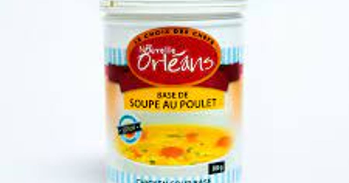 Base de bouillon de poulet réduit en sodium 350g