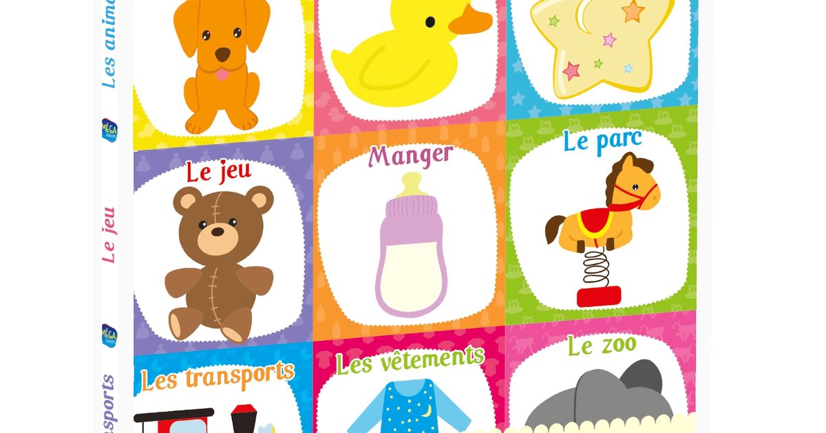 Les premiers livres de bébé | Méga Éditions