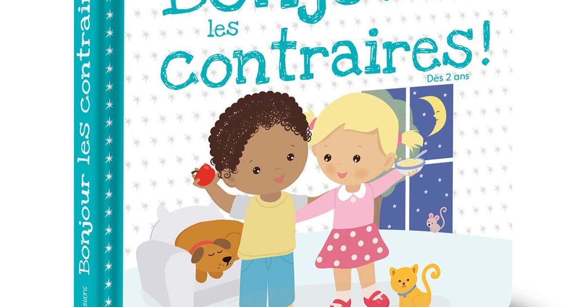 Les contraires 👫: Un livre éducatif avec des contraires pour enfants, bébé  et les tout-petits de 2 ans (French Edition)
