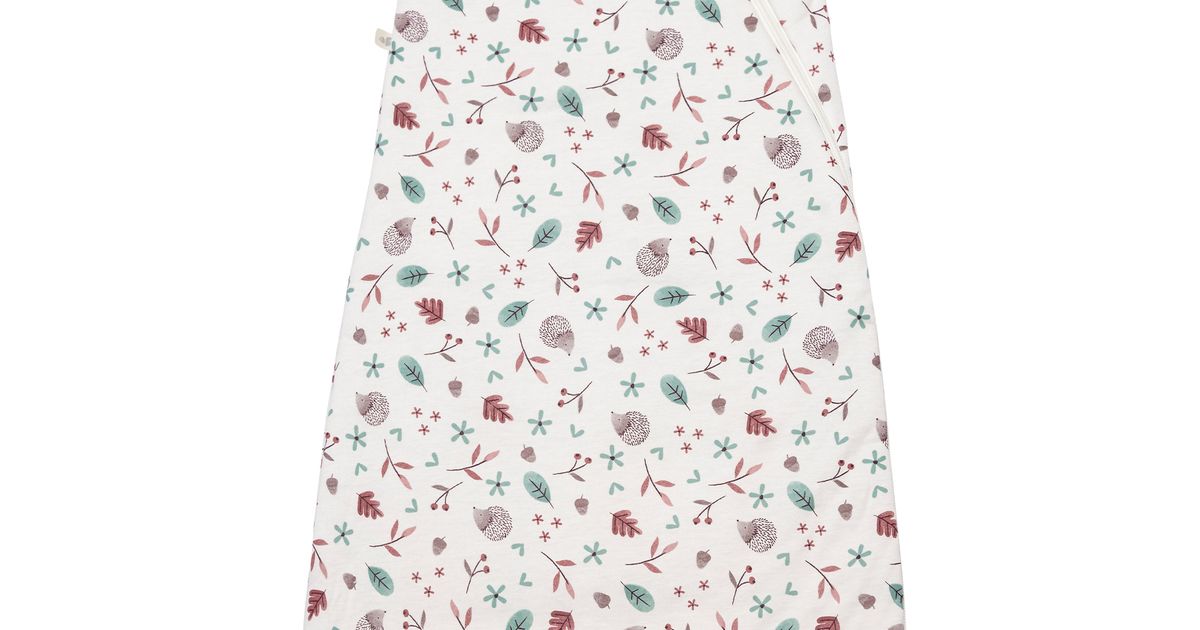 Bamboo sleep bag 2.5 togs Edgehogs Perlimpinpin Mouton Noir