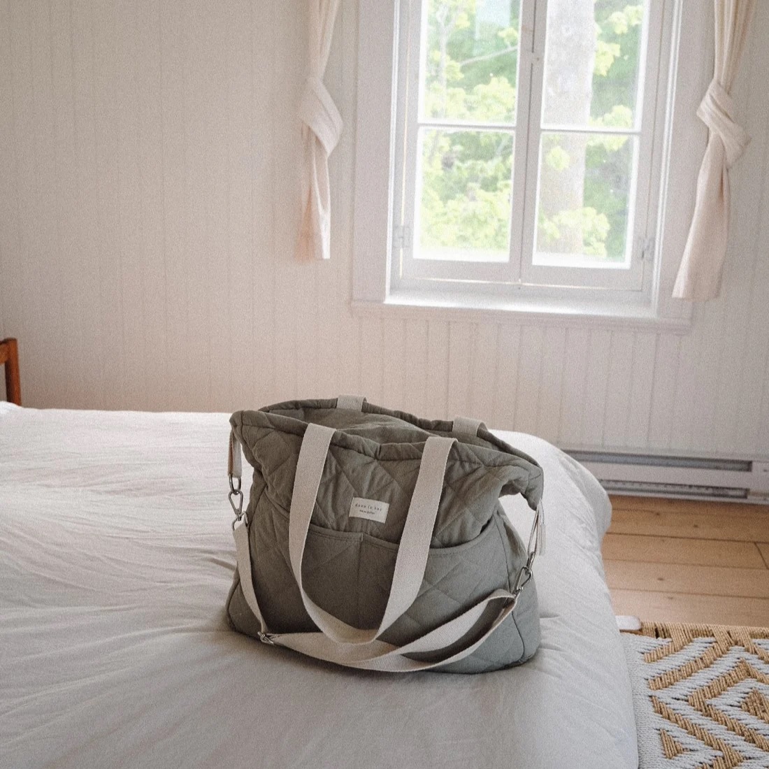 Mint MAMA Diaper Bag | Dans le sac | Made in Quebec