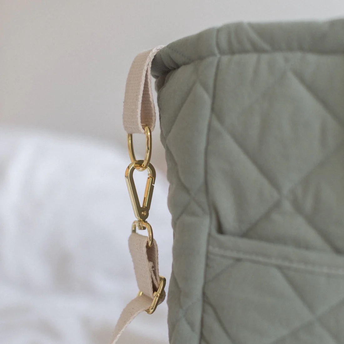 Mint MAMA Diaper Bag | Dans le sac | Made in Quebec