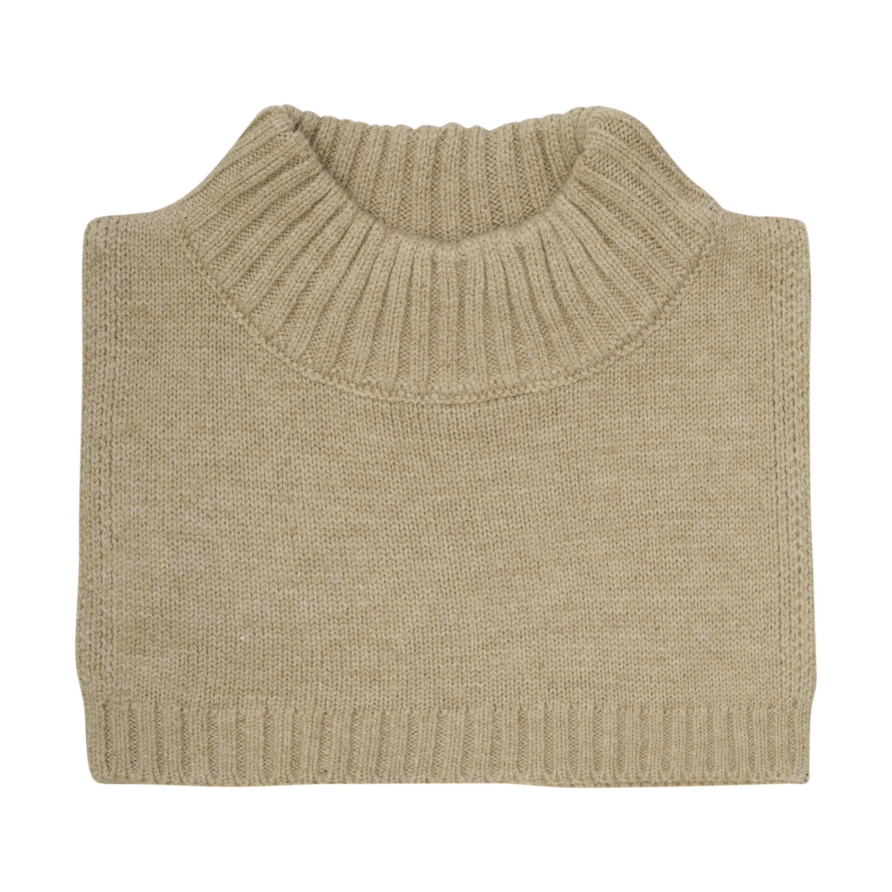 White pepper Neck warmer Wool & cotton | CeLaVi | Le Mouton Noir