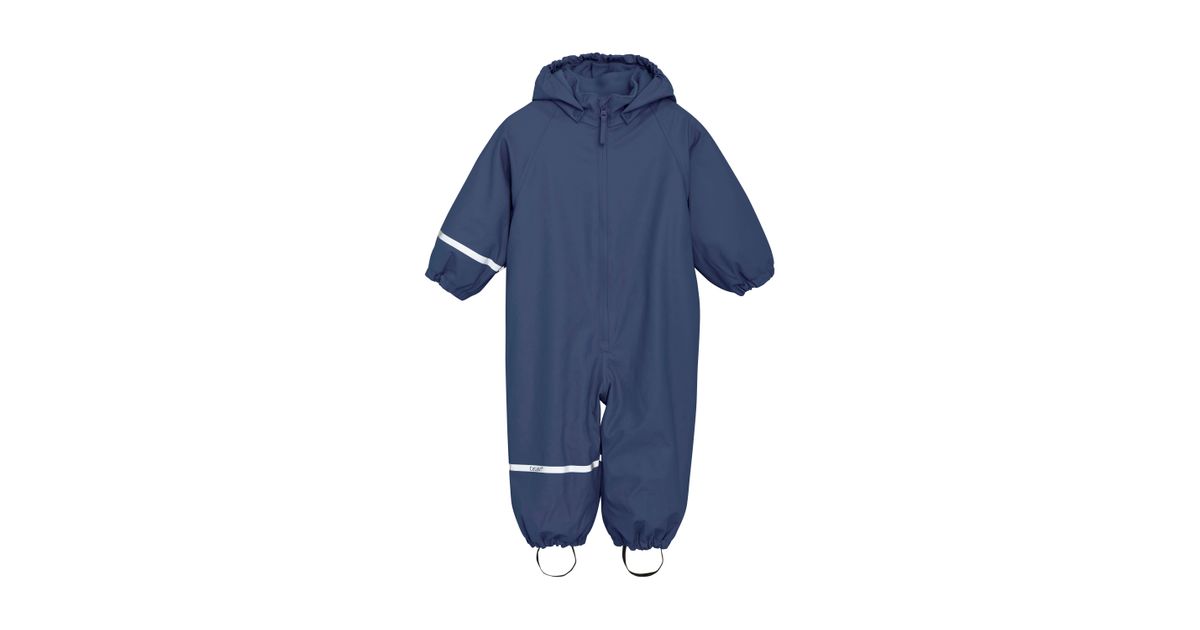 Veste de pluie doublée avec veste polaire amovible en bleu foncé Veste de pluie doublée avec veste polaire amovible en bleu foncé