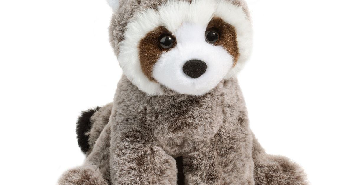 Plush Toy - Mini Rudie Soft Raccoon | DOUGLAS | Le Mouton Noir