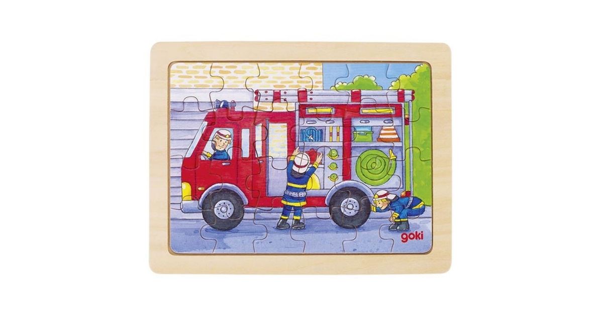 Goki Puzzle en bois Saisons Puzzle 16 pièces - Jeux - Jouets Goki Puzzle en bois Saisons Puzzle 16 pièces - Jeux - Jouets