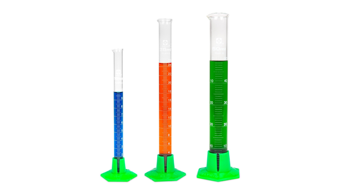 Cylindres Gradués SIBATA – Précision et Sécurité en Lab