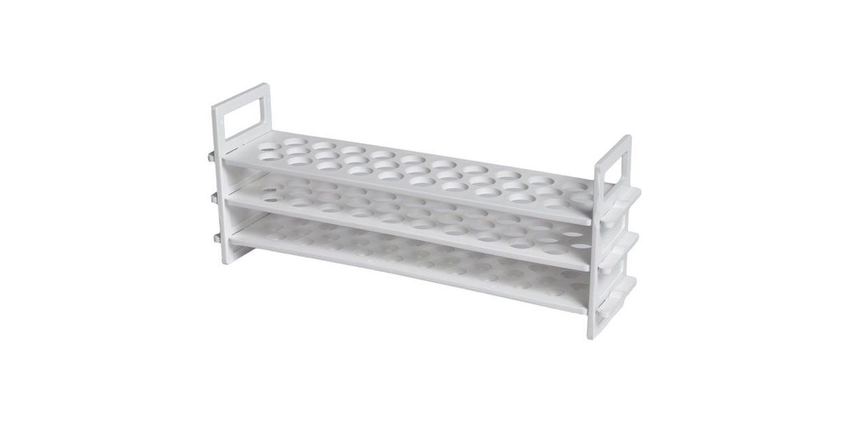 Test Tube Rack, PP, 3-Tier