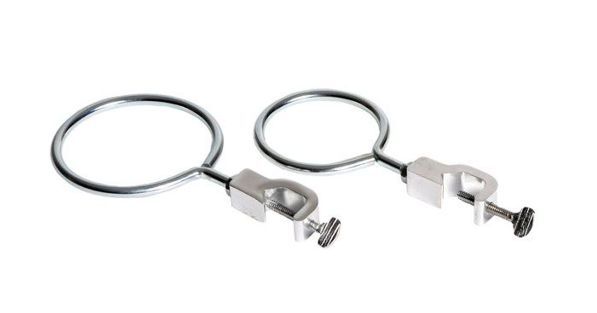 Support Rings with Steel Rod | Secure Laboratory Glassware Support