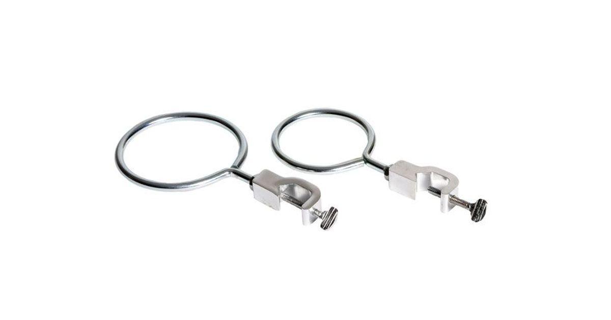 Support Rings with Steel Rod | Secure Laboratory Glassware Support