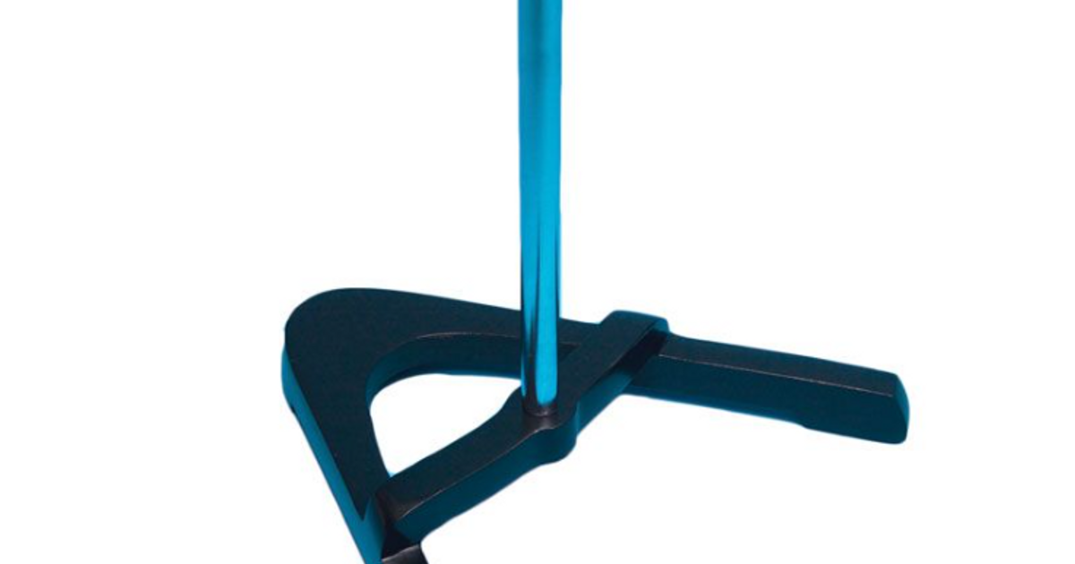 A-base with shaft | Stable cast iron lab stand
