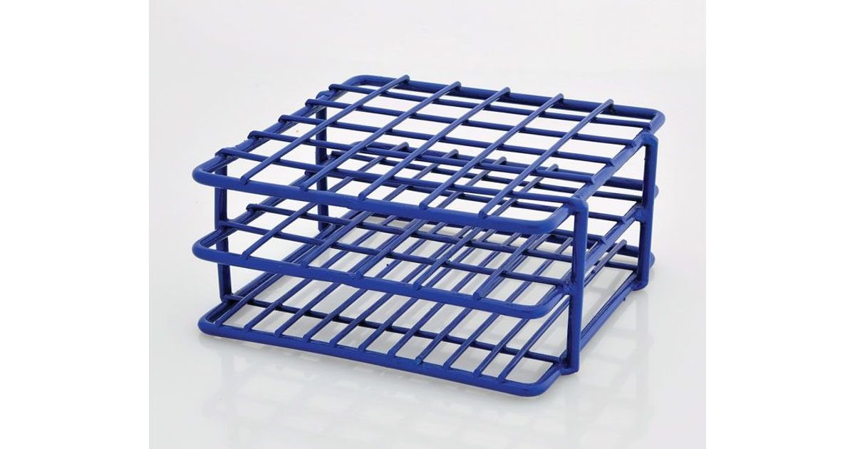 Epoxy-Coated Wire Test Tube Racks | Durable & Autoclavable
